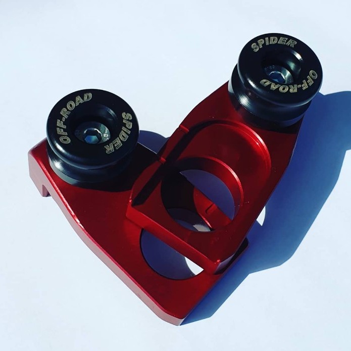 【新品未着用】THE STREET SLIDERS 爆オン TEE 赤 Lサイズ Spider Off-Road Chain Adjuster with Slider - 2023 KTM SX / SXF